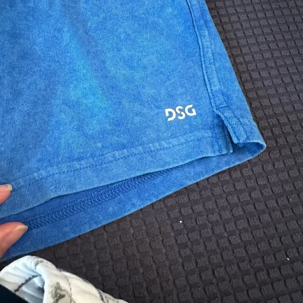 DSG | Boys Graffiti Knit Train &  Blue Cotton Jersey Shorts Lot | XS 6/7